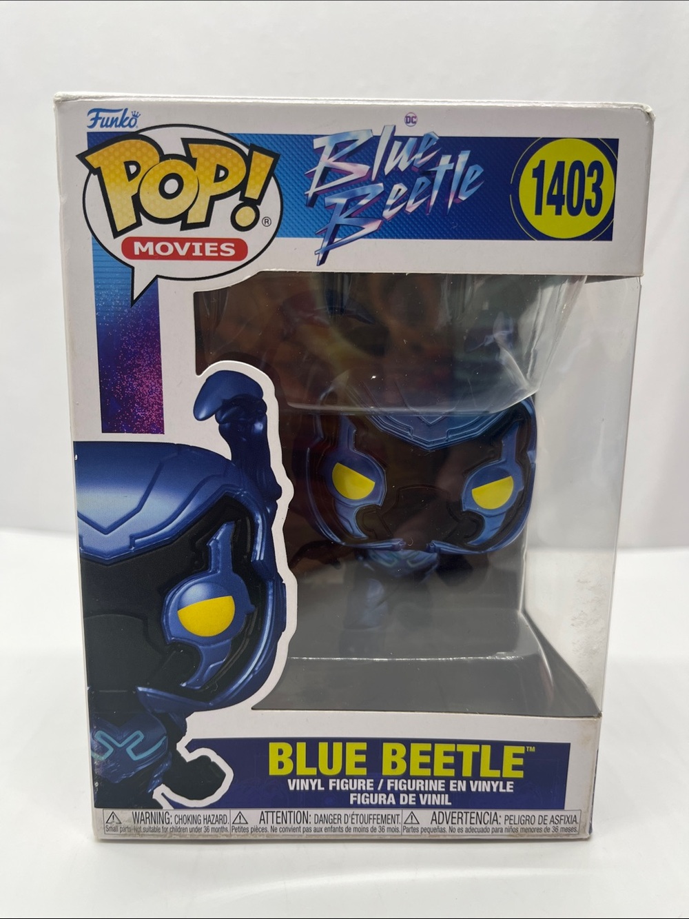 Funko Pop! Blue Beetle Vinyl Figure - Blue & Yellow